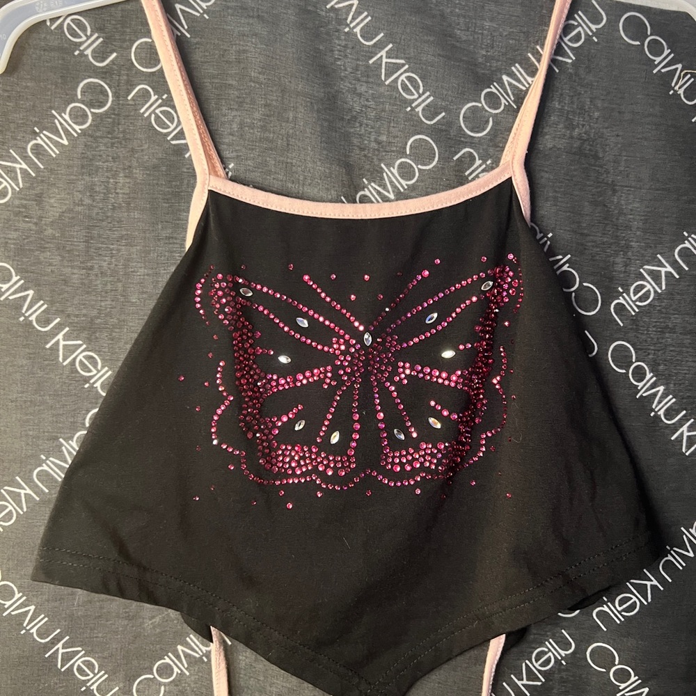 Butterfly Crop Top